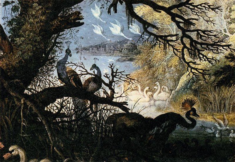 Roelant Savery Landscape with Birds